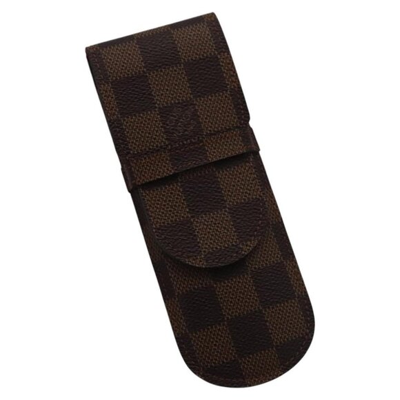 LOUIS VUITTON Damier Ebene Etui Stilo Pen Case - Picture 1 of 16